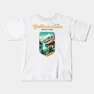 USA - NATIONAL PARK - YELLOWSTONE - Yellowstone Artists Point -24 Kids T-Shirt